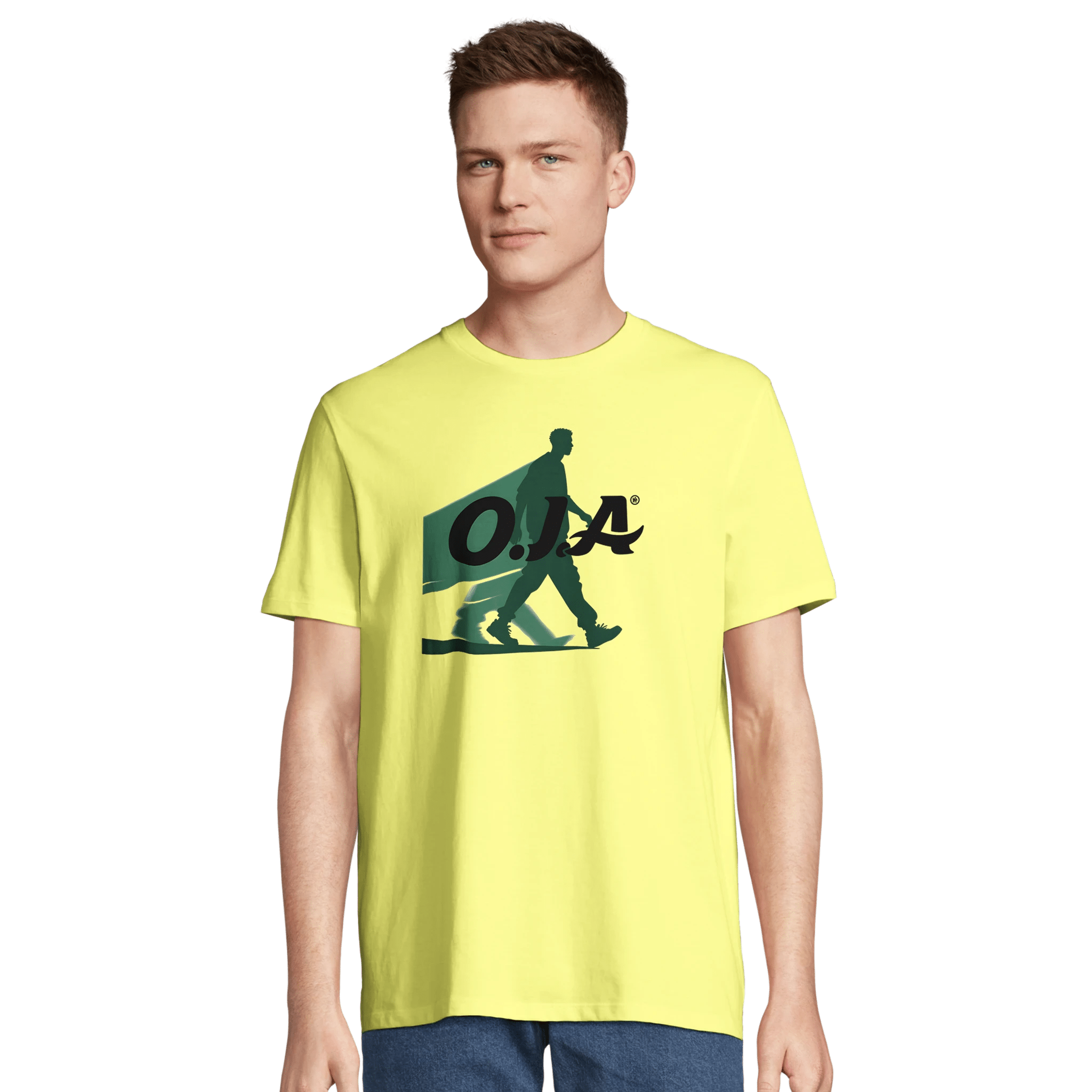 O.J.A Premium Essential Eco - Friendly Unisex T-Shirt – Stylish Skateboard Design - O.J.A BOARD