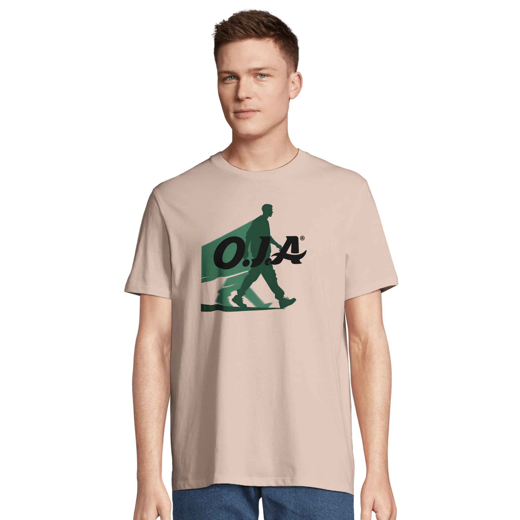 O.J.A Premium Essential Eco - Friendly Unisex T-Shirt – Stylish Skateboard Design - O.J.A BOARD