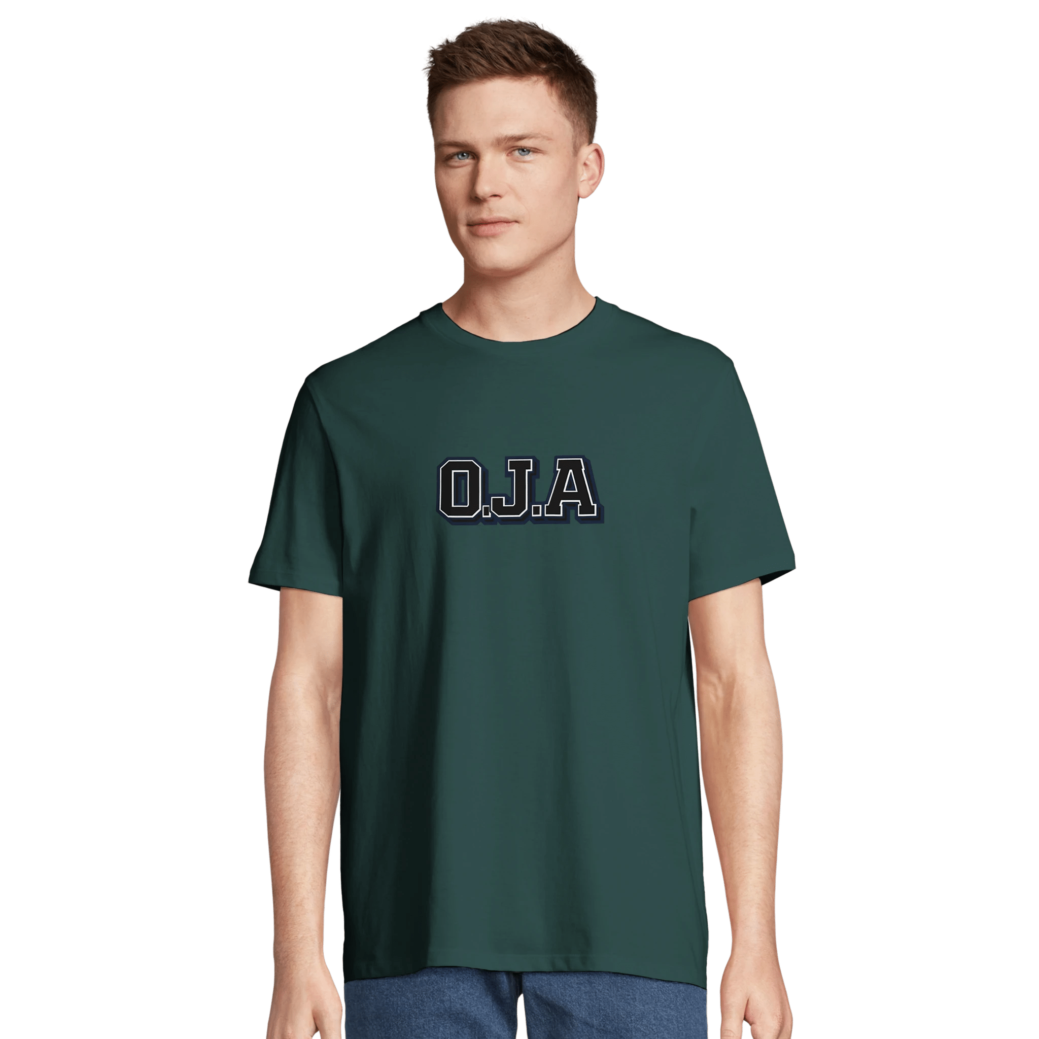 O.J.A Recomeço Men's T-Shirt – Eco - Friendly Skateboard Design - O.J.A BOARD