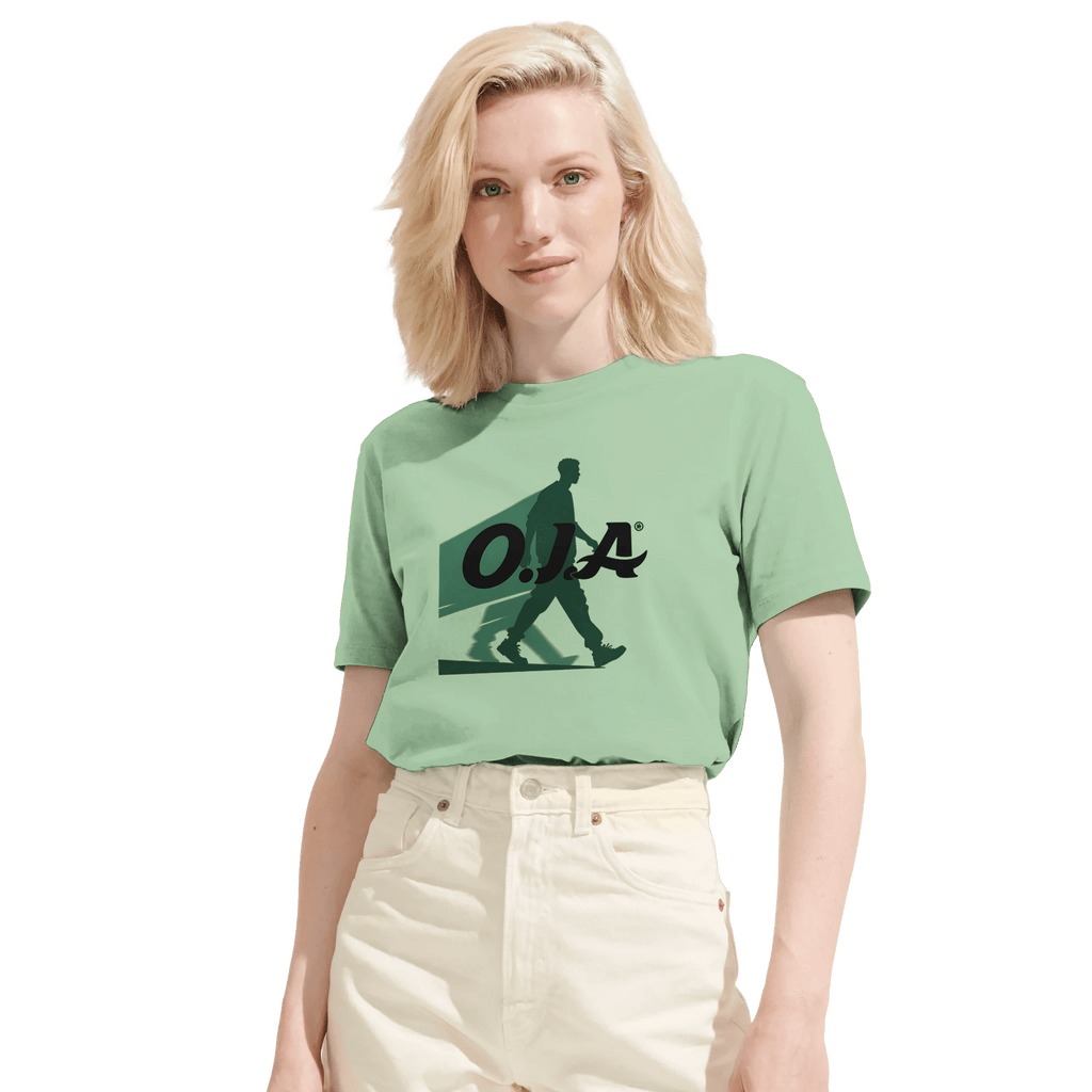 O.J.A Premium Essential Eco - Friendly Unisex T-Shirt – Stylish Skateboard Design - O.J.A BOARD