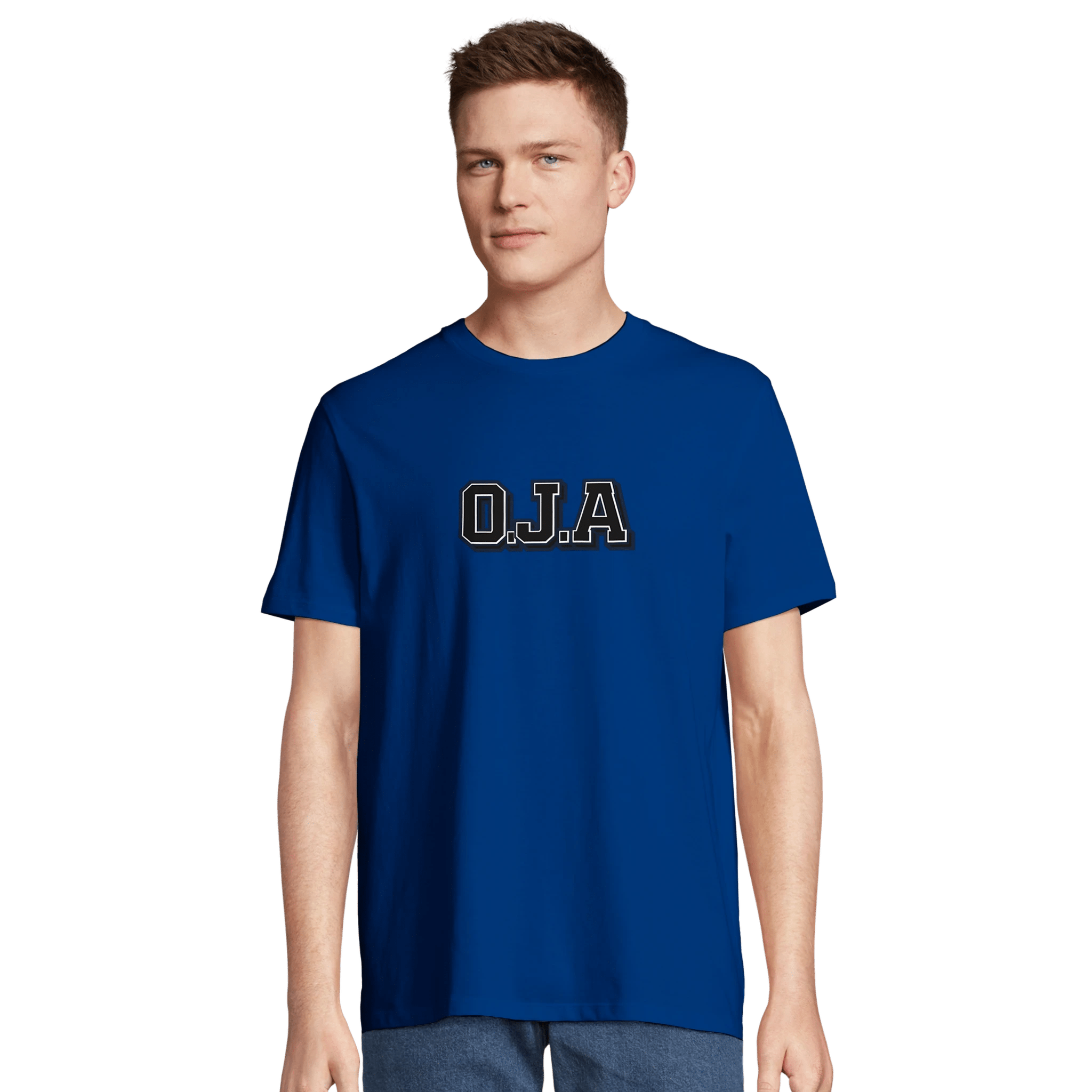 O.J.A Recomeço Men's T-Shirt – Eco - Friendly Skateboard Design - O.J.A BOARD