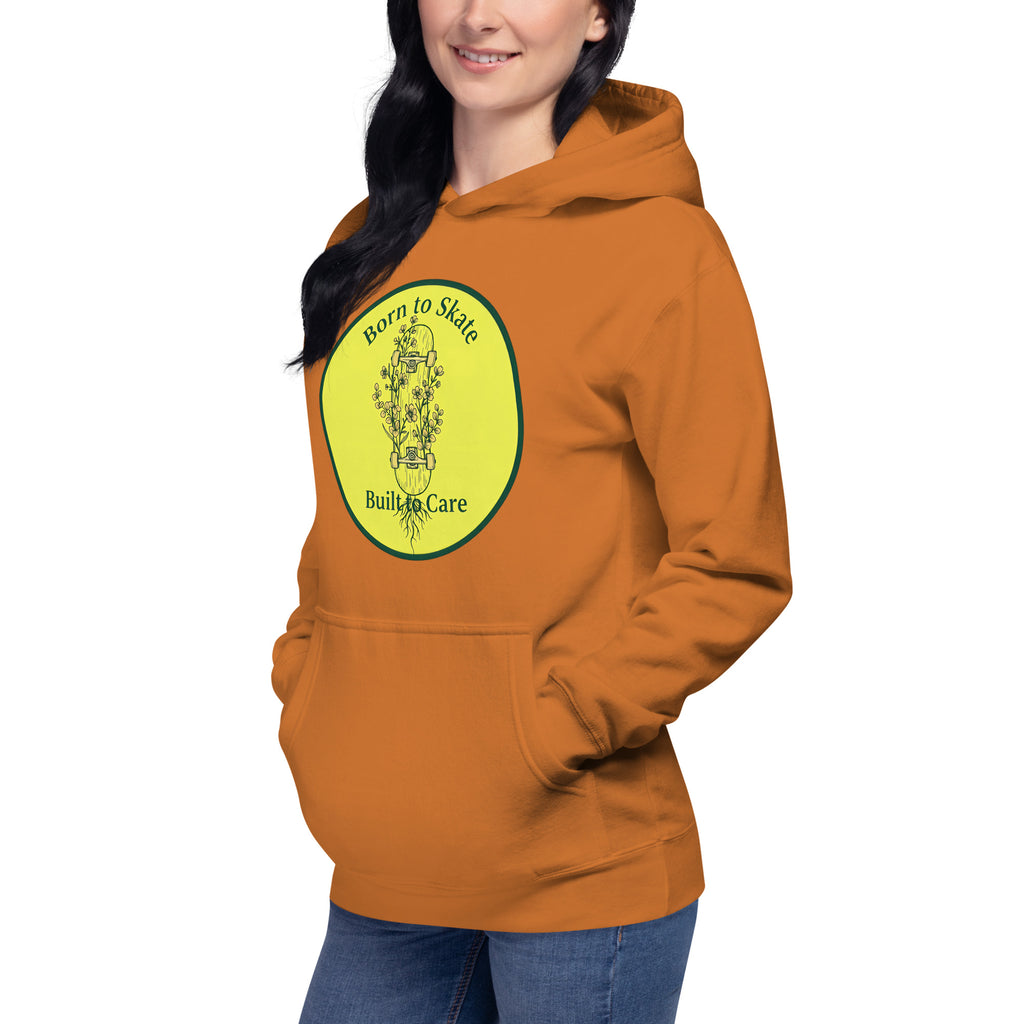 Moletom Unissex - Born to Skate. Built to Care - O.J.A BOARD