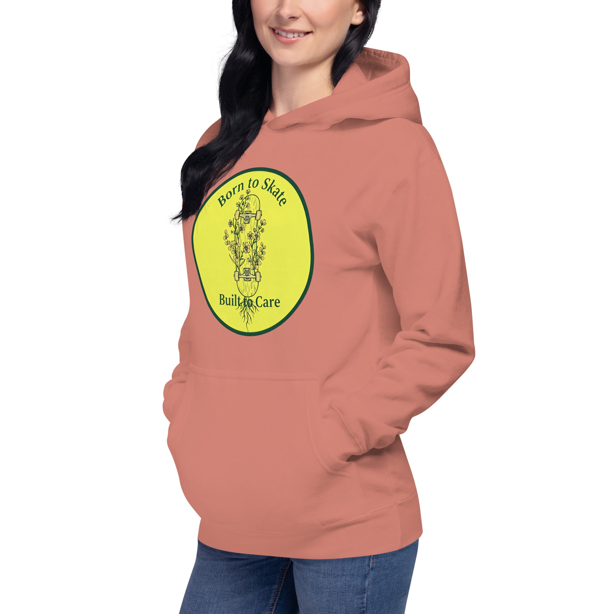 Moletom Unissex - Born to Skate. Built to Care - O.J.A BOARD