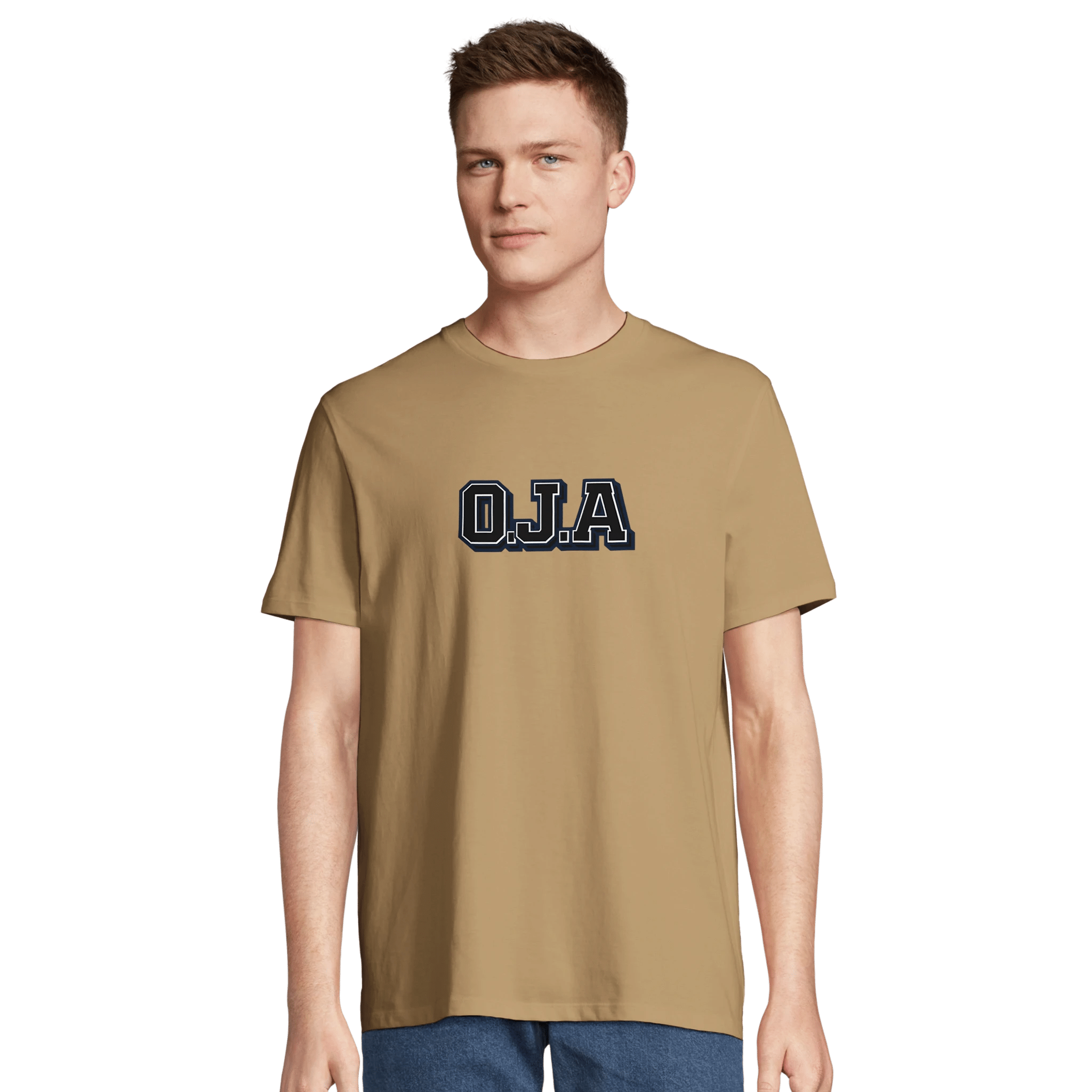 O.J.A Recomeço Men's T-Shirt – Eco - Friendly Skateboard Design - O.J.A BOARD