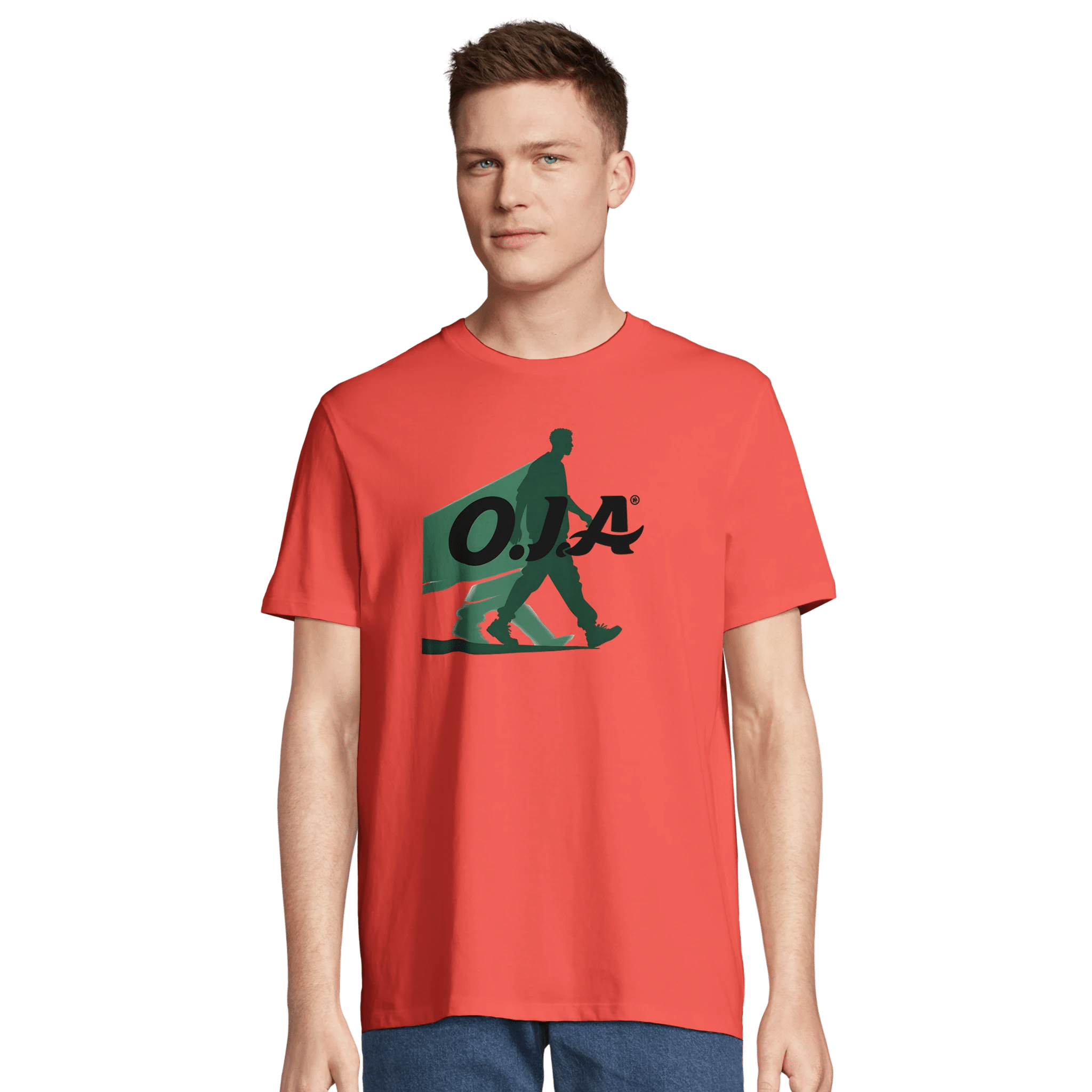 O.J.A Premium Essential Eco - Friendly Unisex T-Shirt – Stylish Skateboard Design - O.J.A BOARD