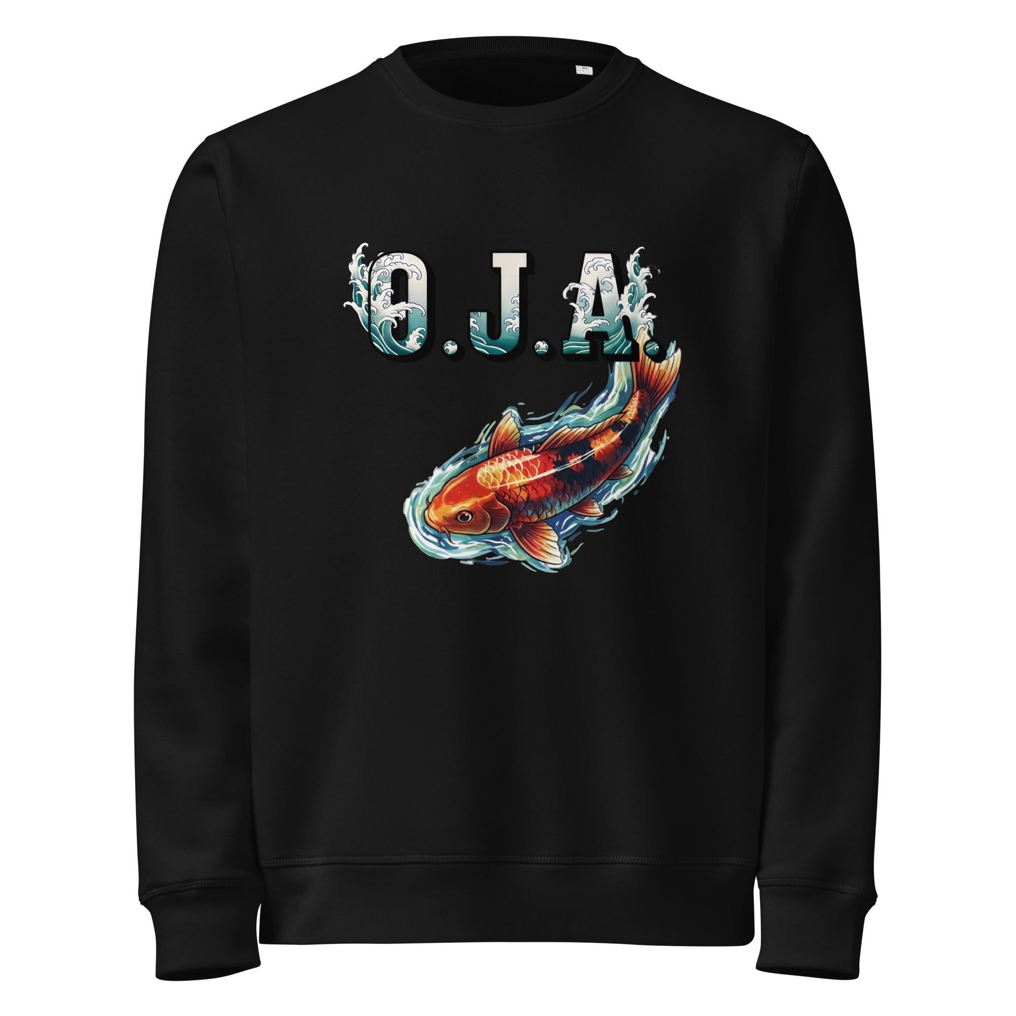 Unisex organic mid - weight sweatshirt - O.J.A BOARD