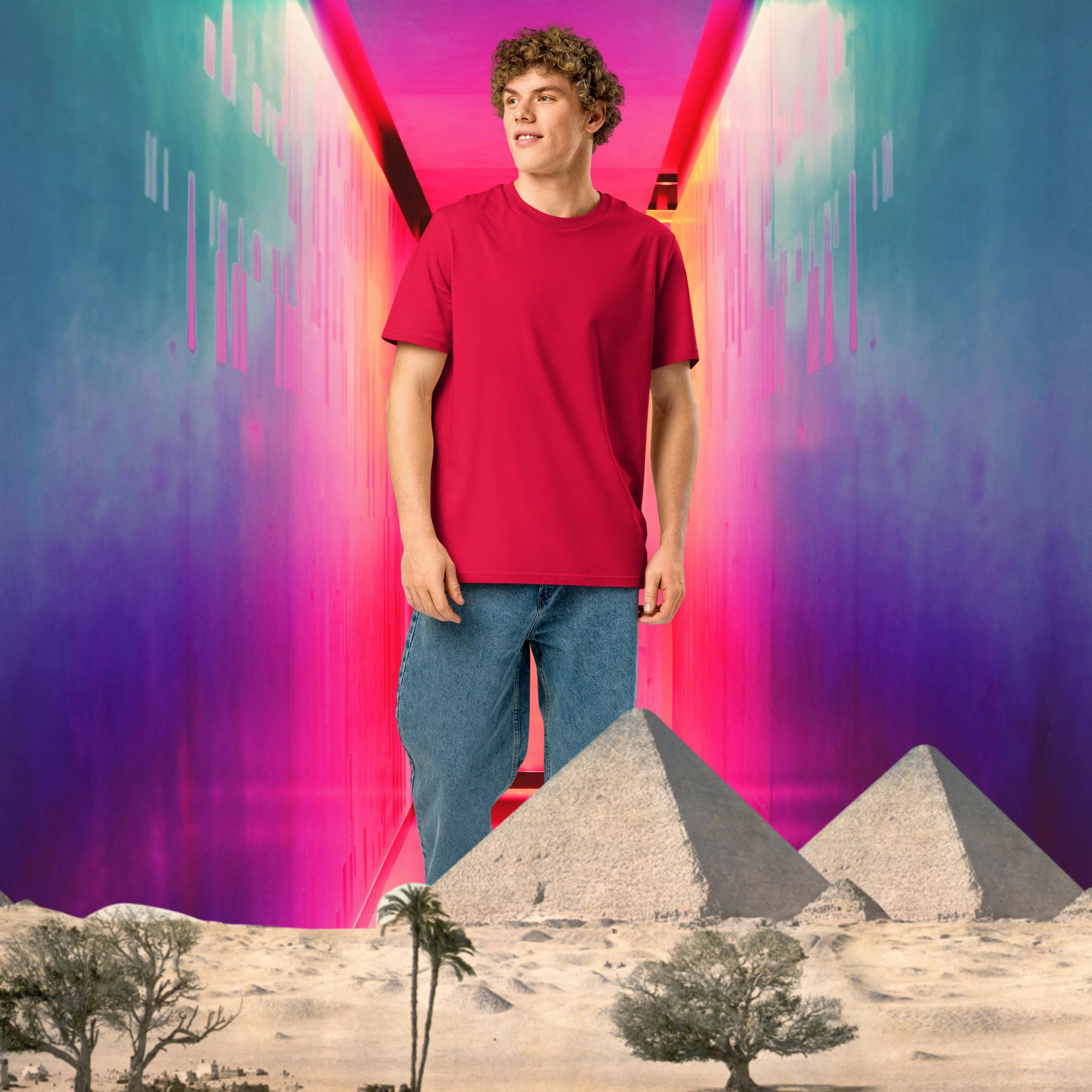 Camiseta Unissexo, Bem - vindo á Marte! - O.J.A BOARD