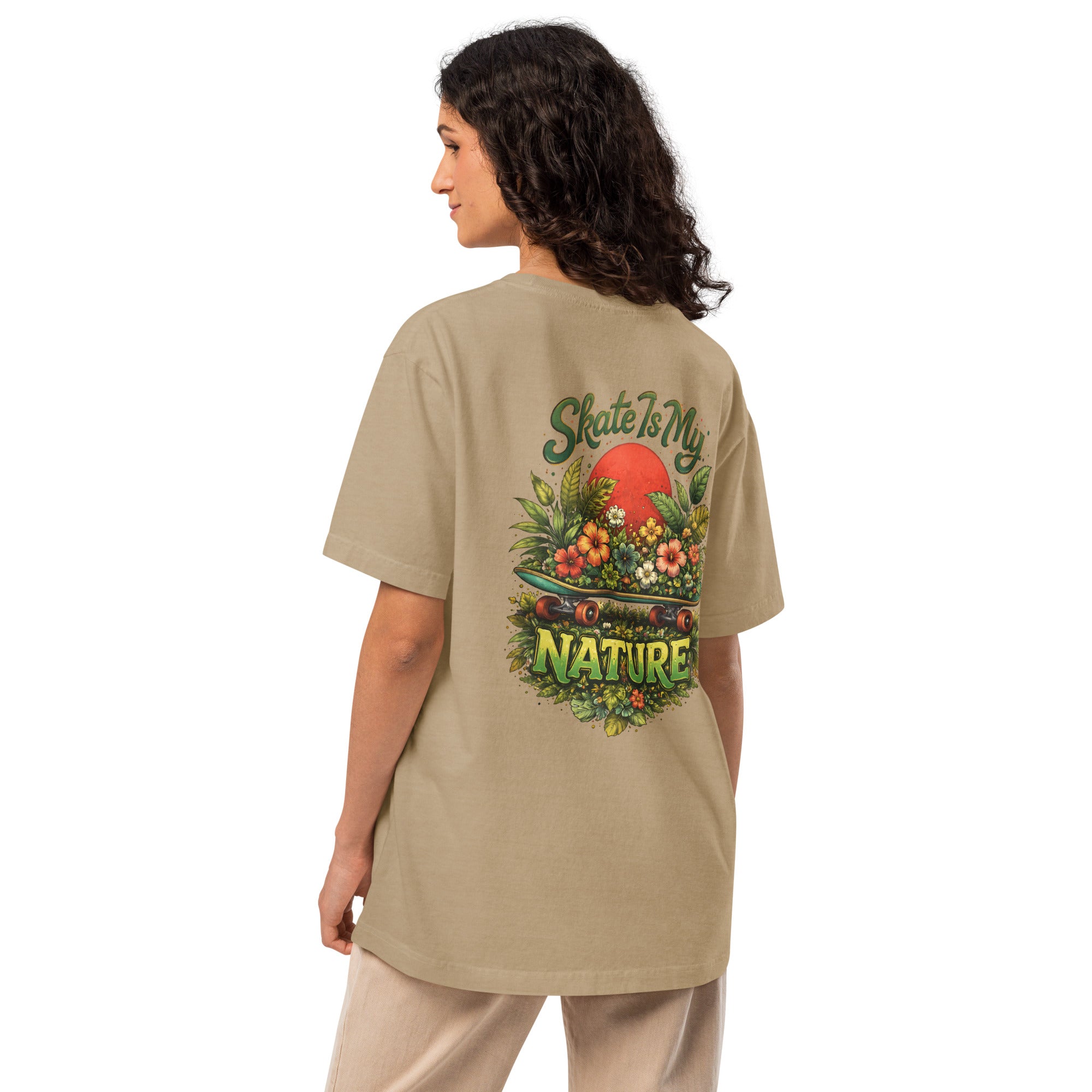 T-shirt oversized Feminina Skate Is My Nature - O.J.A BOARD