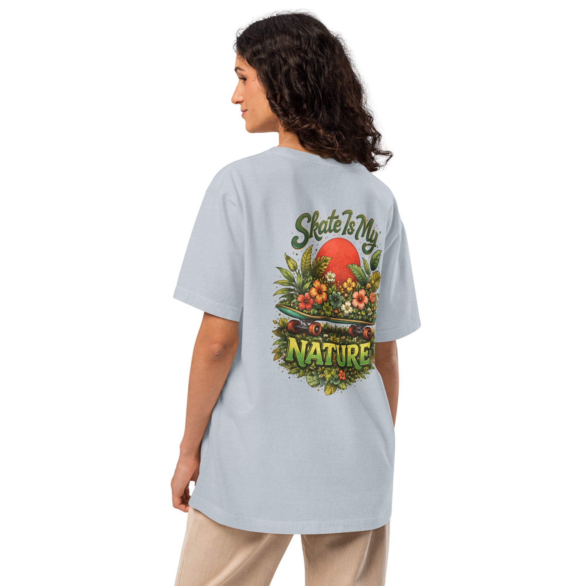 T-shirt oversized Feminina Skate Is My Nature - O.J.A BOARD