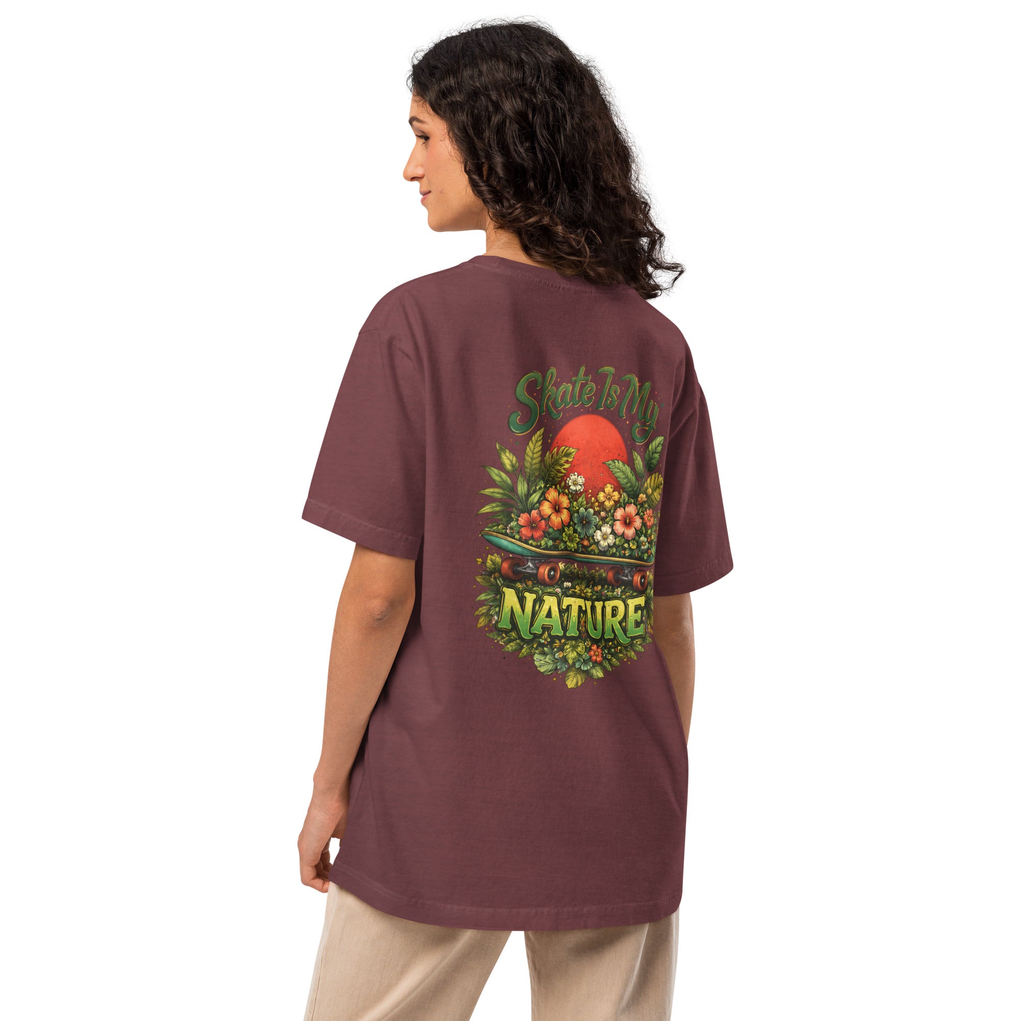 T-shirt oversized Feminina Skate Is My Nature - O.J.A BOARD